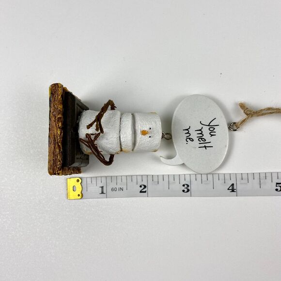 Midwest-CBK The Original S'mores Toasted Christmas Resin Ornament You Melt Me 4" - Picture 9 of 9